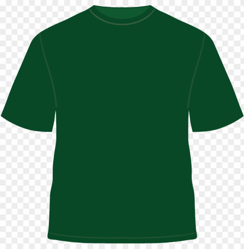 green t shirt template.