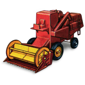 Clipart Combine Harvester.