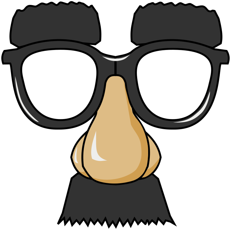 Free Clipart: Funny Glasses.