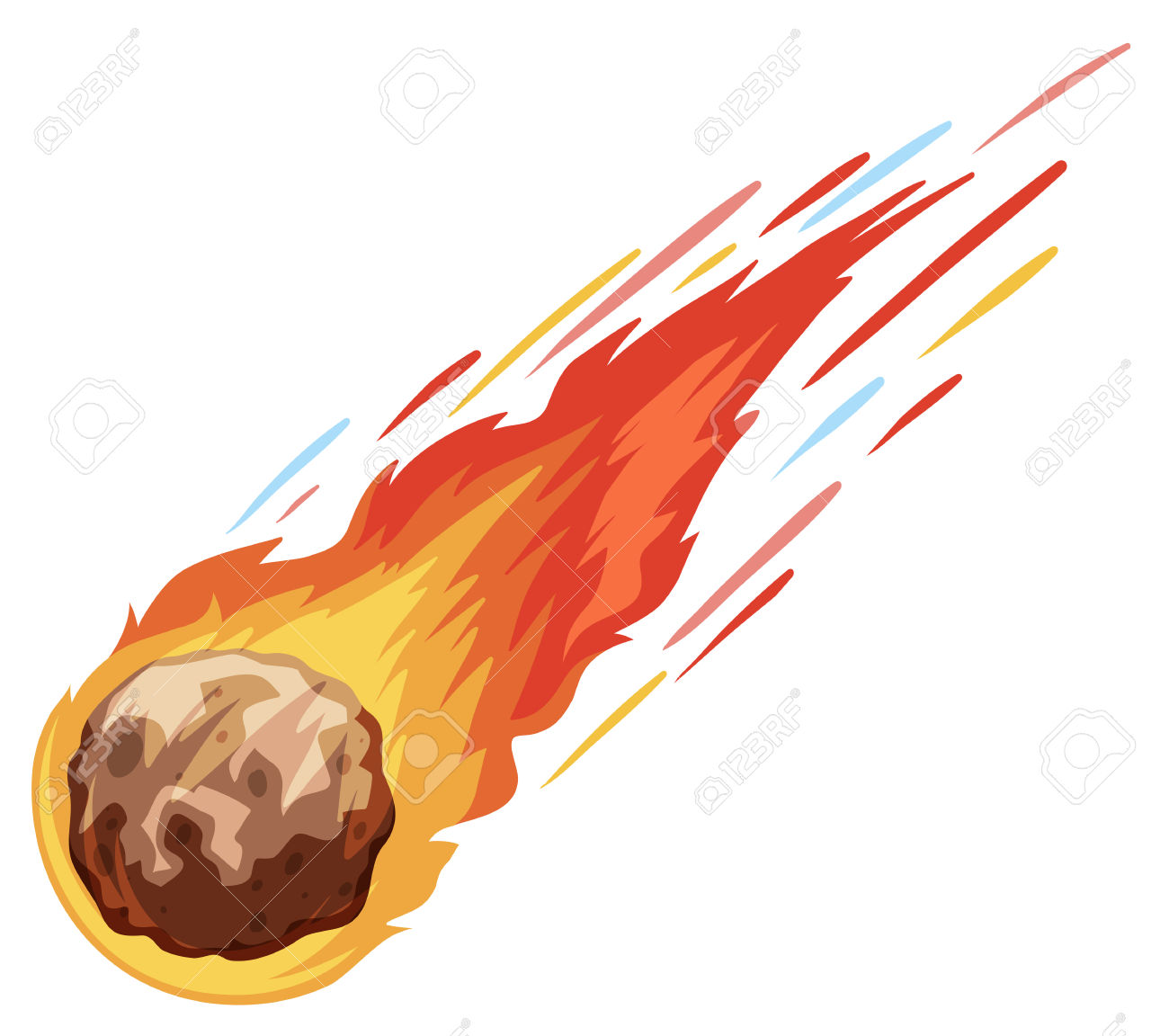 Asteroid clipart comet, Asteroid comet Transparent FREE for.