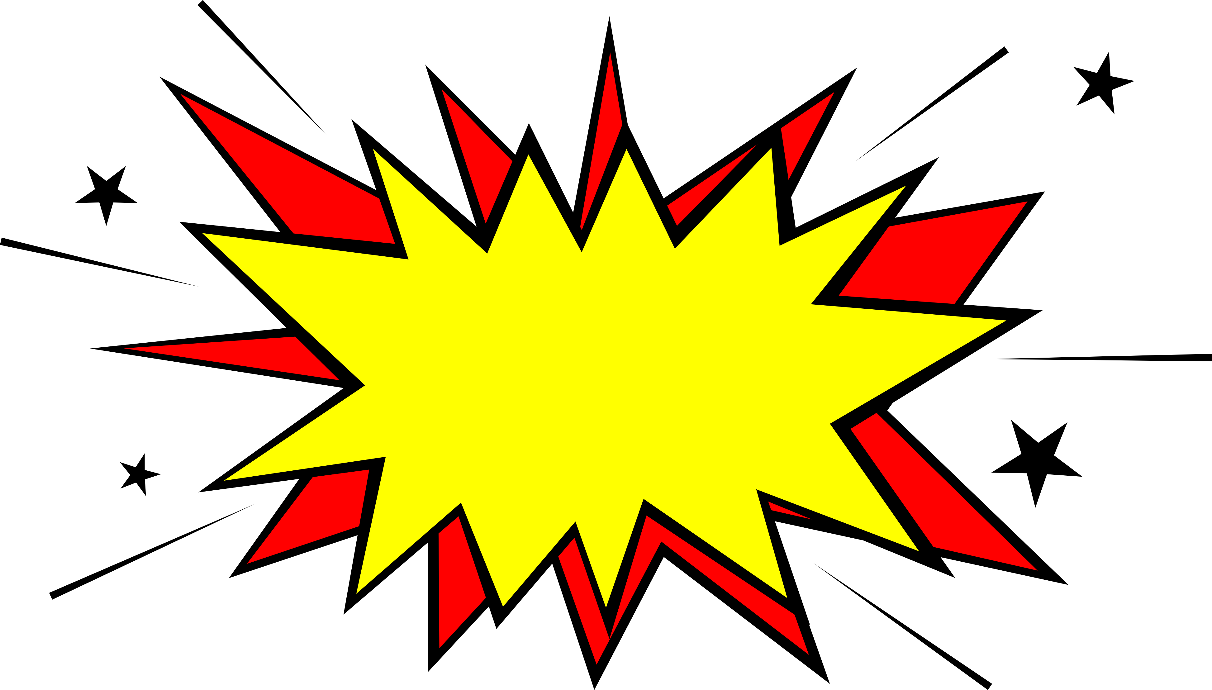 20 Comic Boom Explosion Vector Vol.