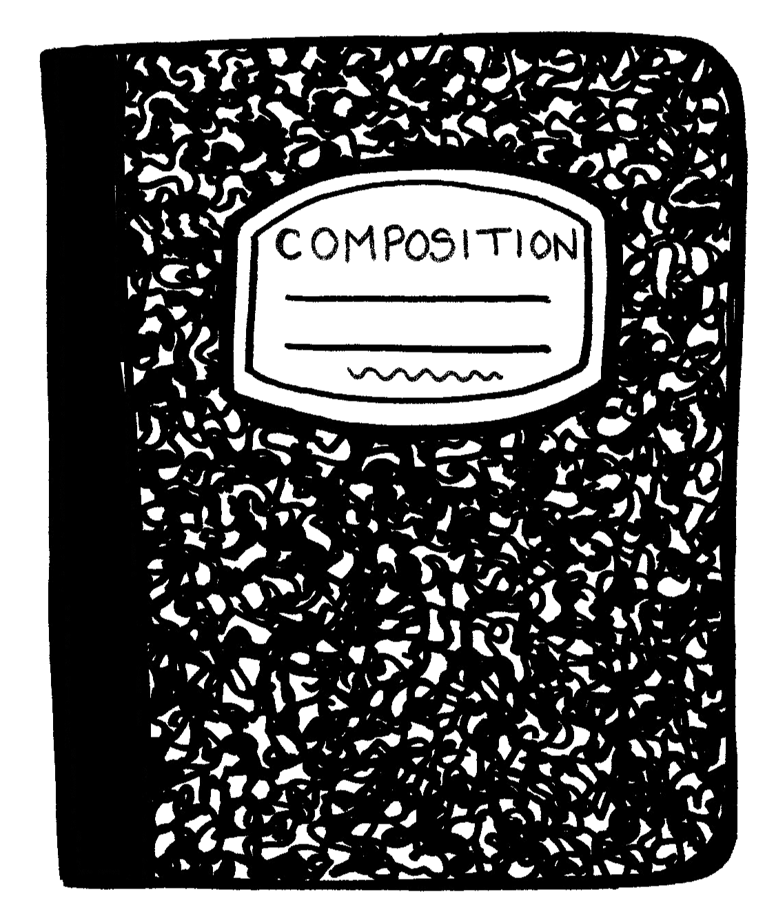 Composition journal clipart.