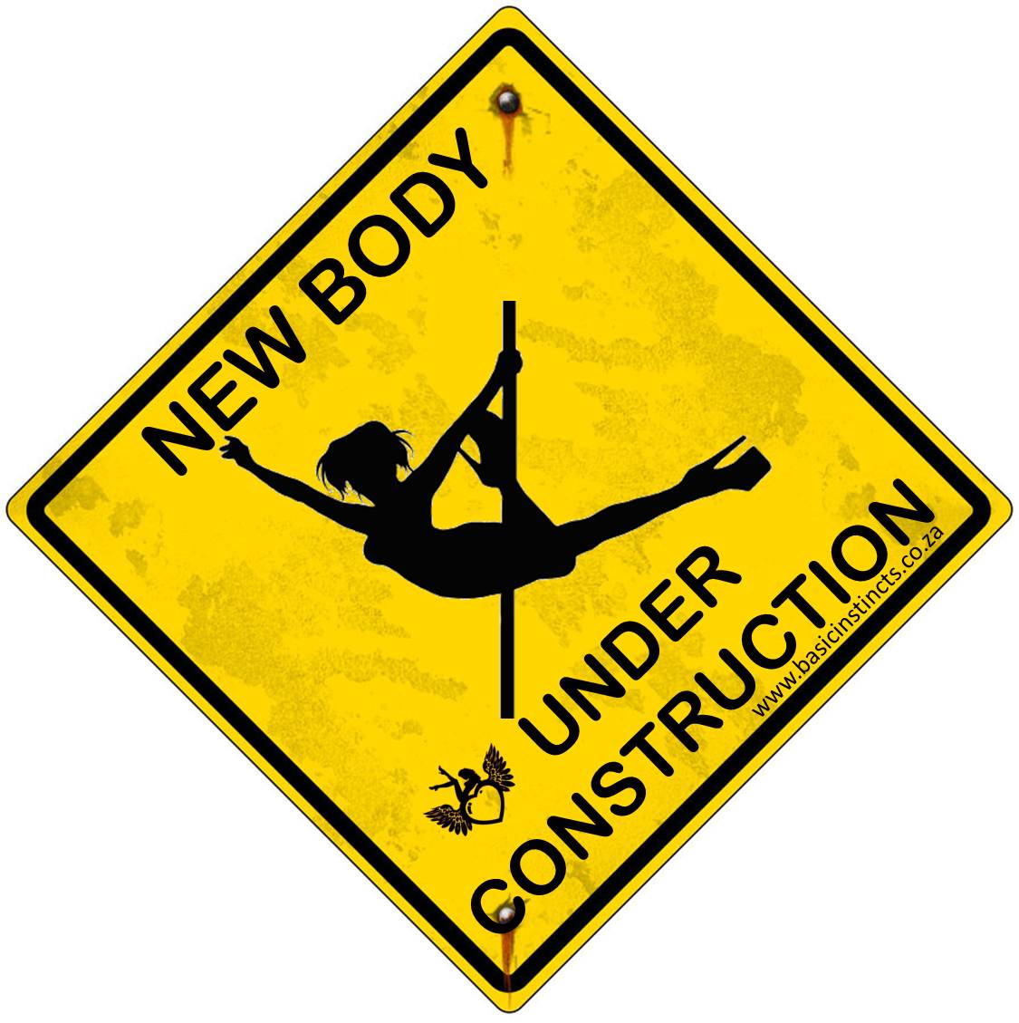 New body currently under construction clipart.