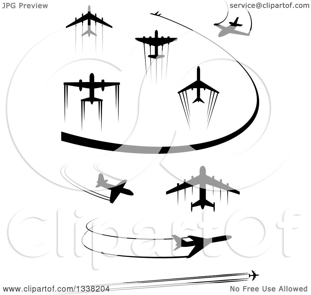 Contrail Clip Art.