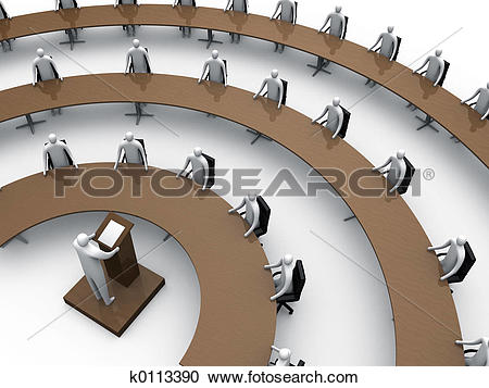 Stock Illustrations of Convention #5 k0113390.