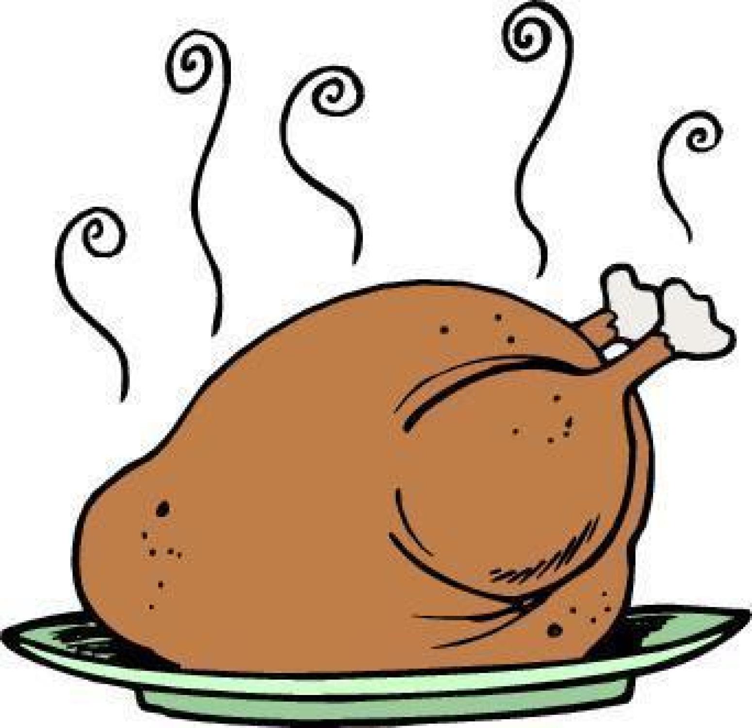 Cooked turkey roasted turkey clipart.