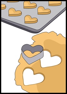 Cookie cutter clip art.