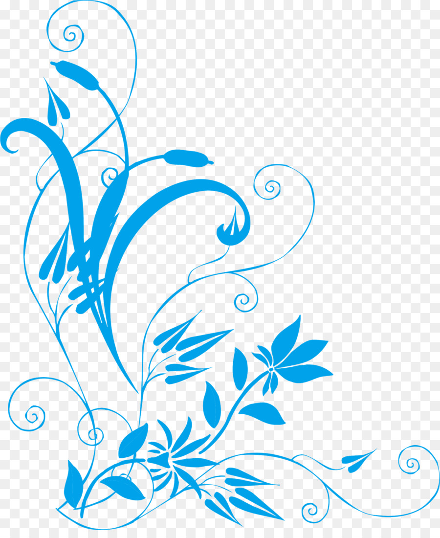 Black And White Flower clipart.