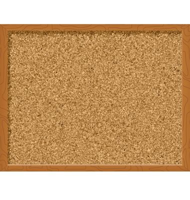 Cork board clipart.