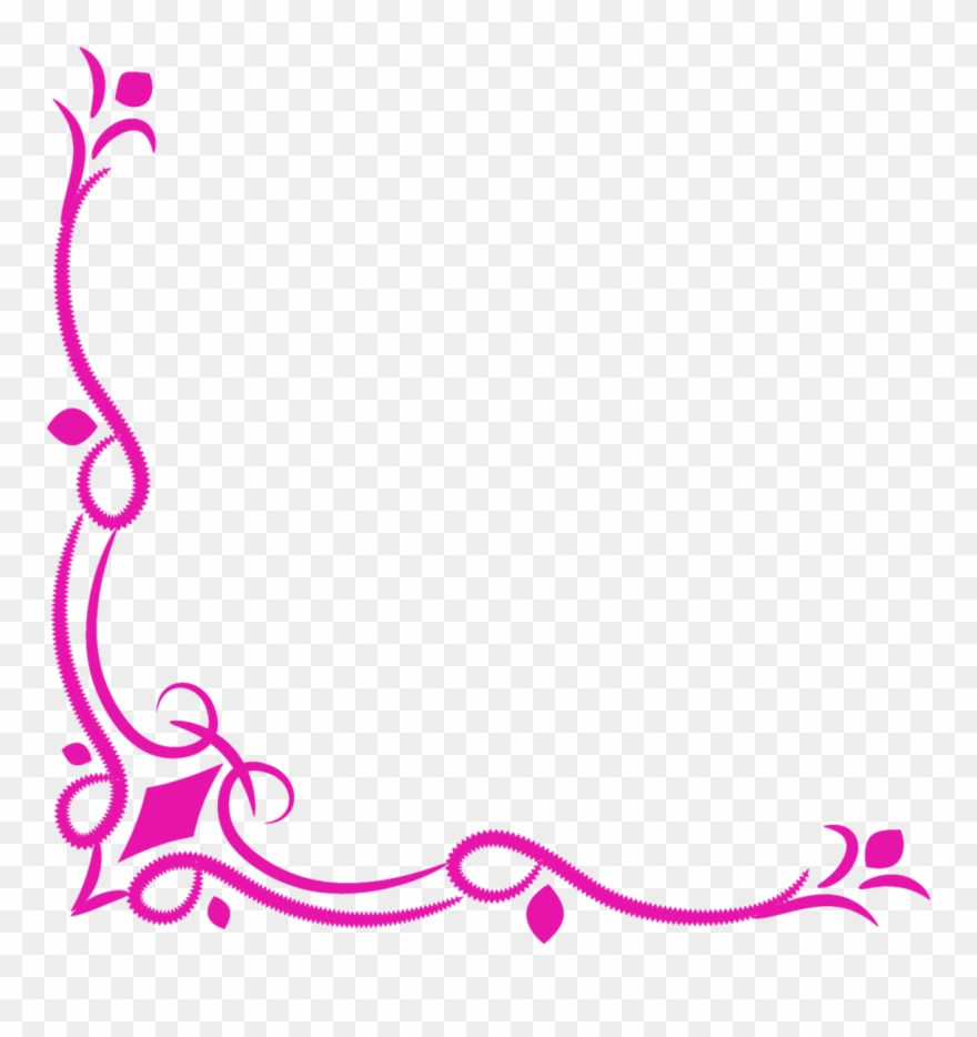 Free Download Wedding Corner Border Png Clipart Decorative.