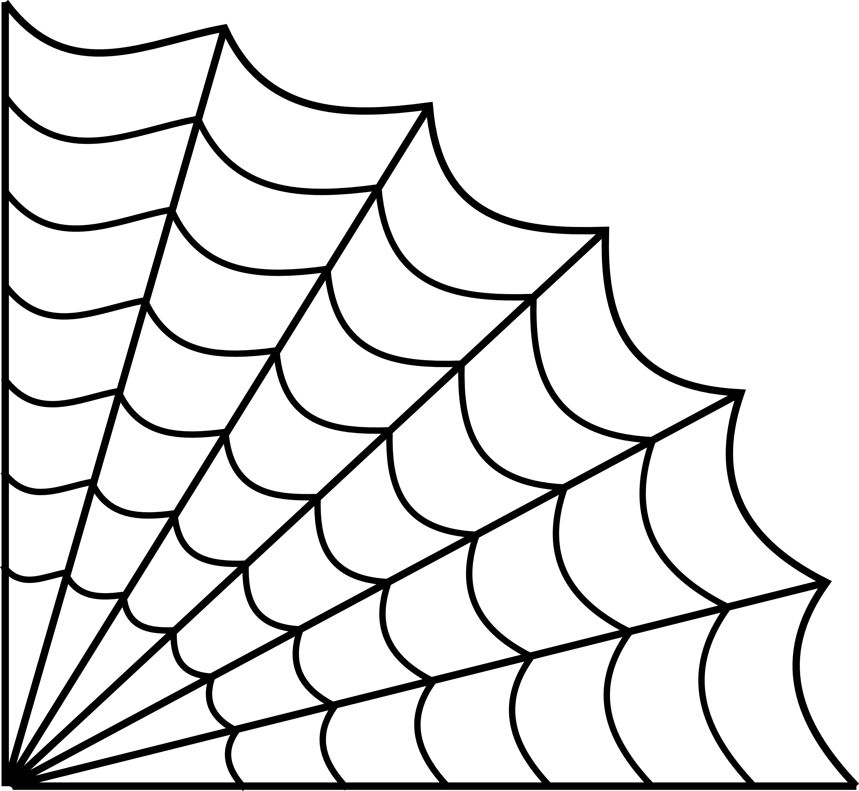 Corner Spider Web.