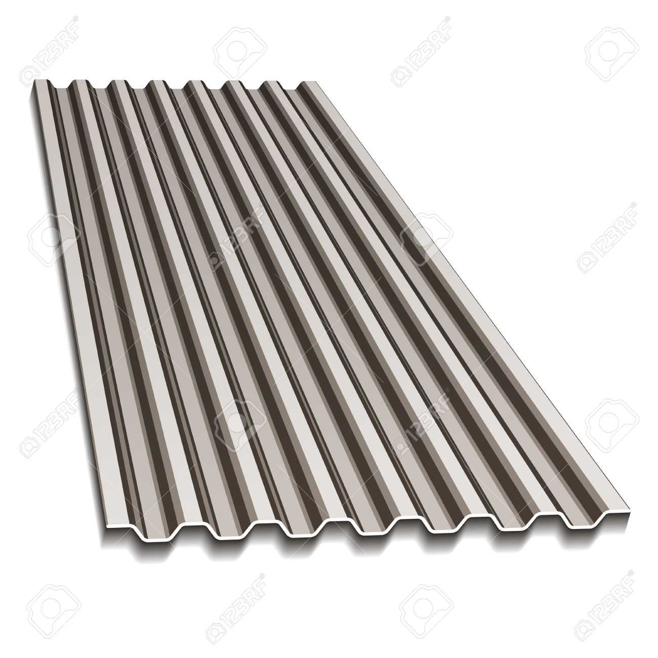 Corrugated Roofing Sheet Royalty Free Cliparts, Vectors, And Stock.