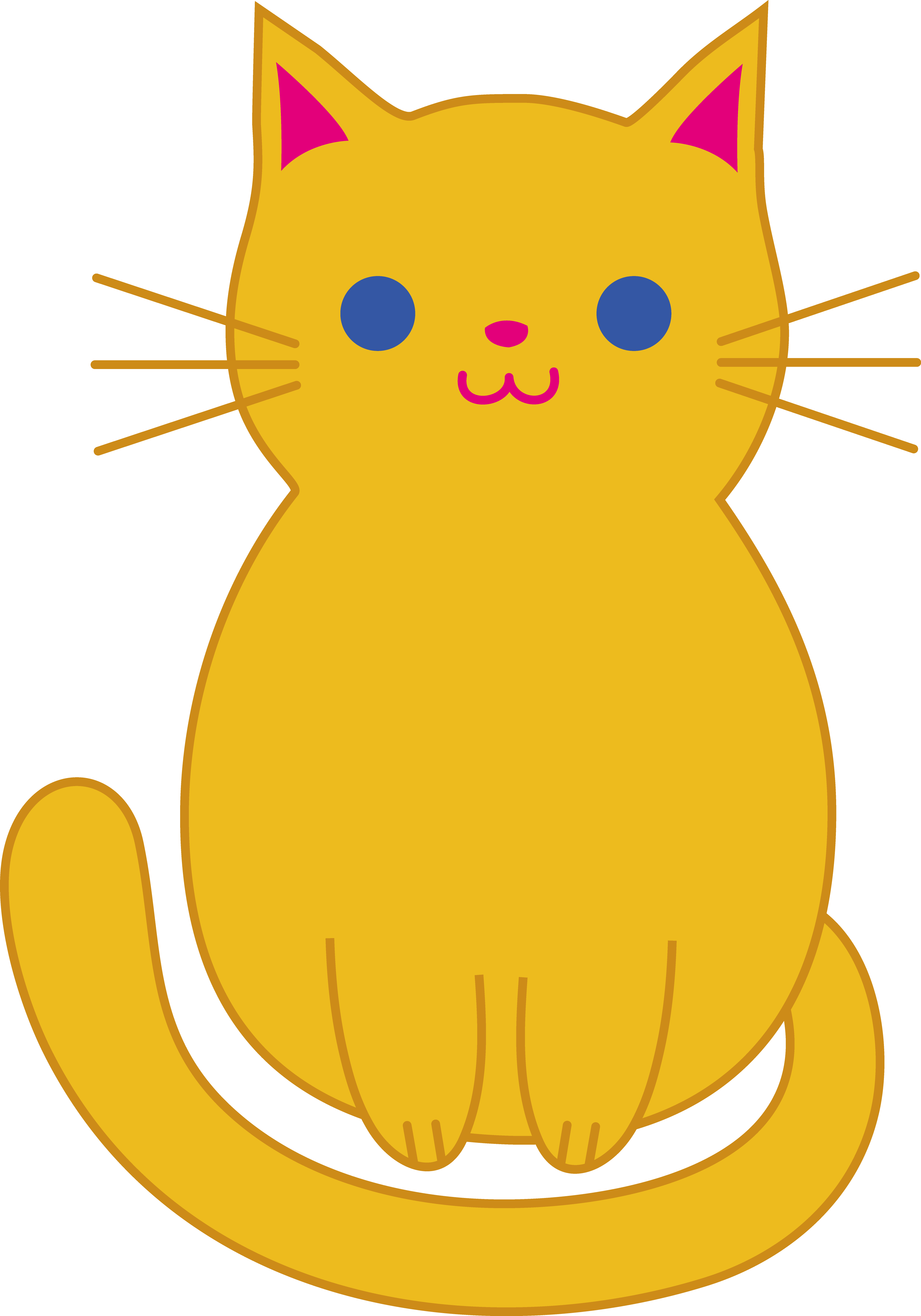 Cute Cat Clipart.