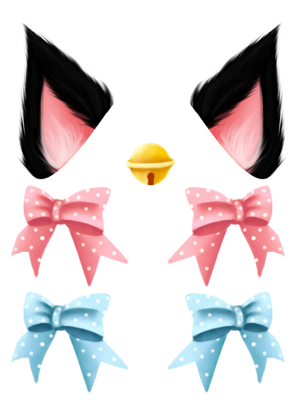 Cat Ears Clipart.