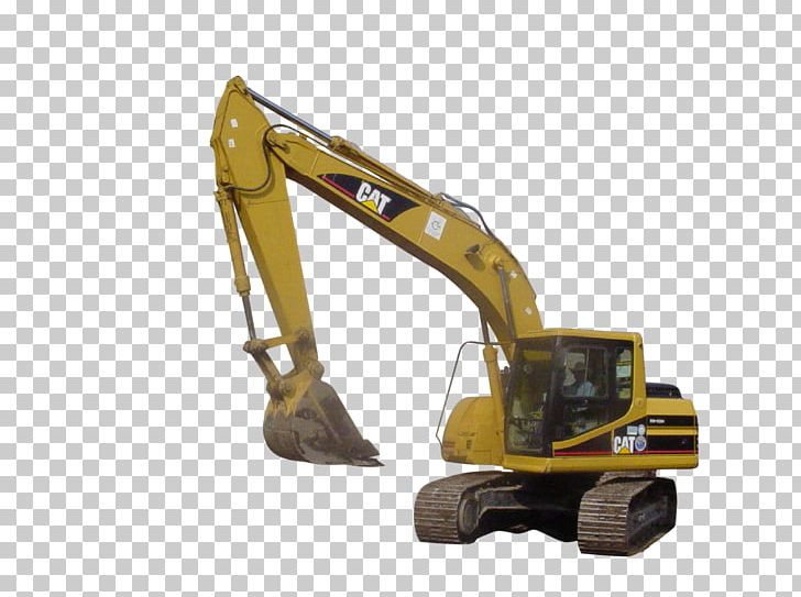 Caterpillar Inc. Heavy Machinery Excavator Backhoe PNG.