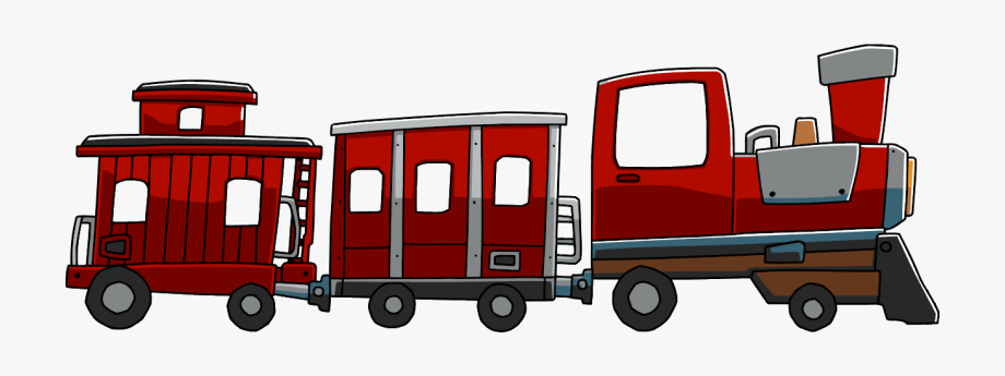 Engine Clipart Red Train.