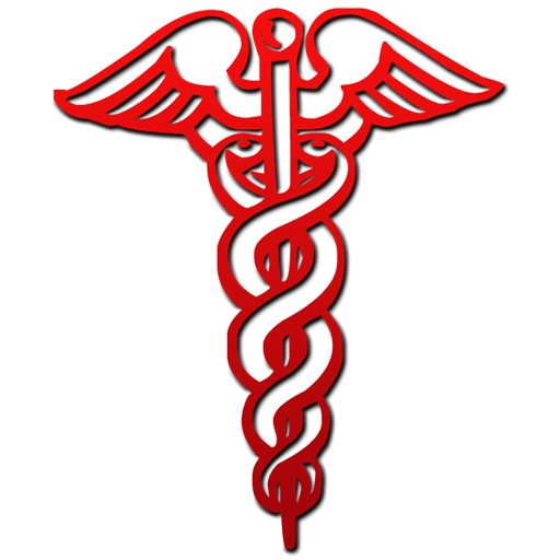 Caduceus clip art.