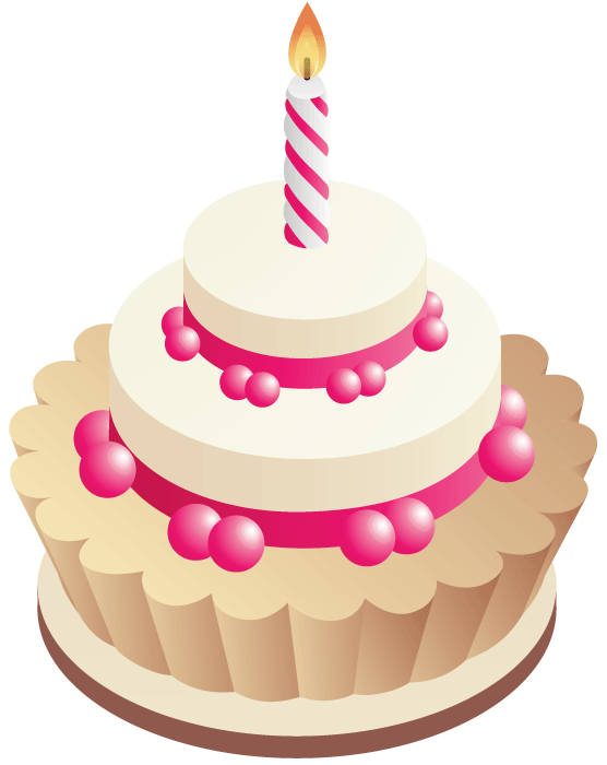 Free Birthday Cake Clip Art.