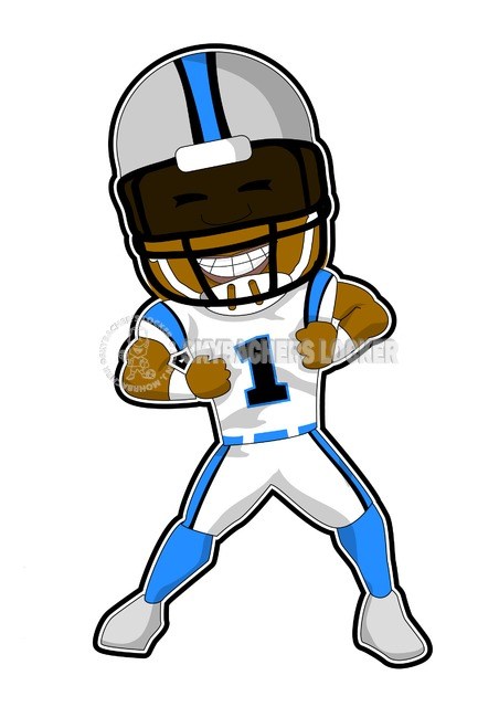 Cam Newton Drawing.