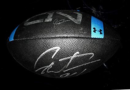 Cam Newton Signed Ball.