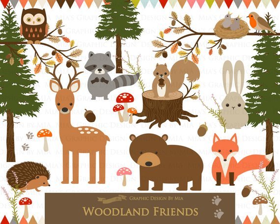 Camping animals clipart 3 » Clipart Portal.