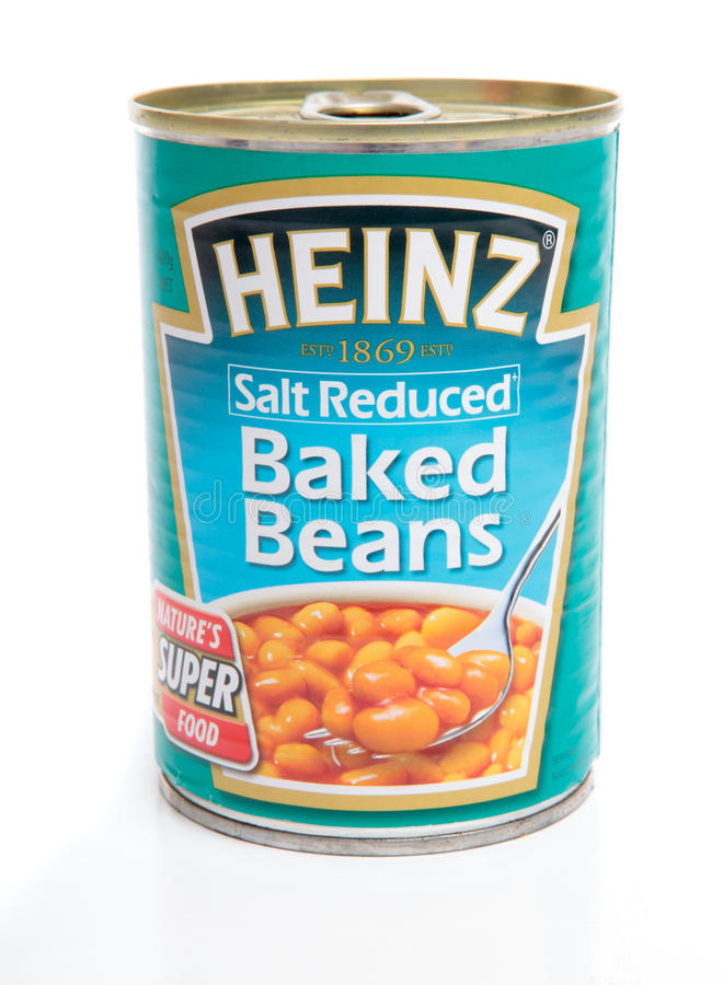 Download Tin Of Baked Beans Editorial Image. Image Of Legumes.