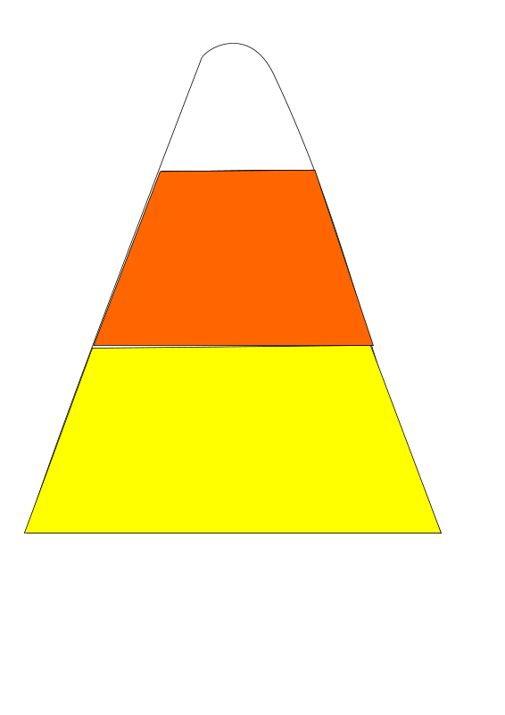 Free Clipart: Candy corn.