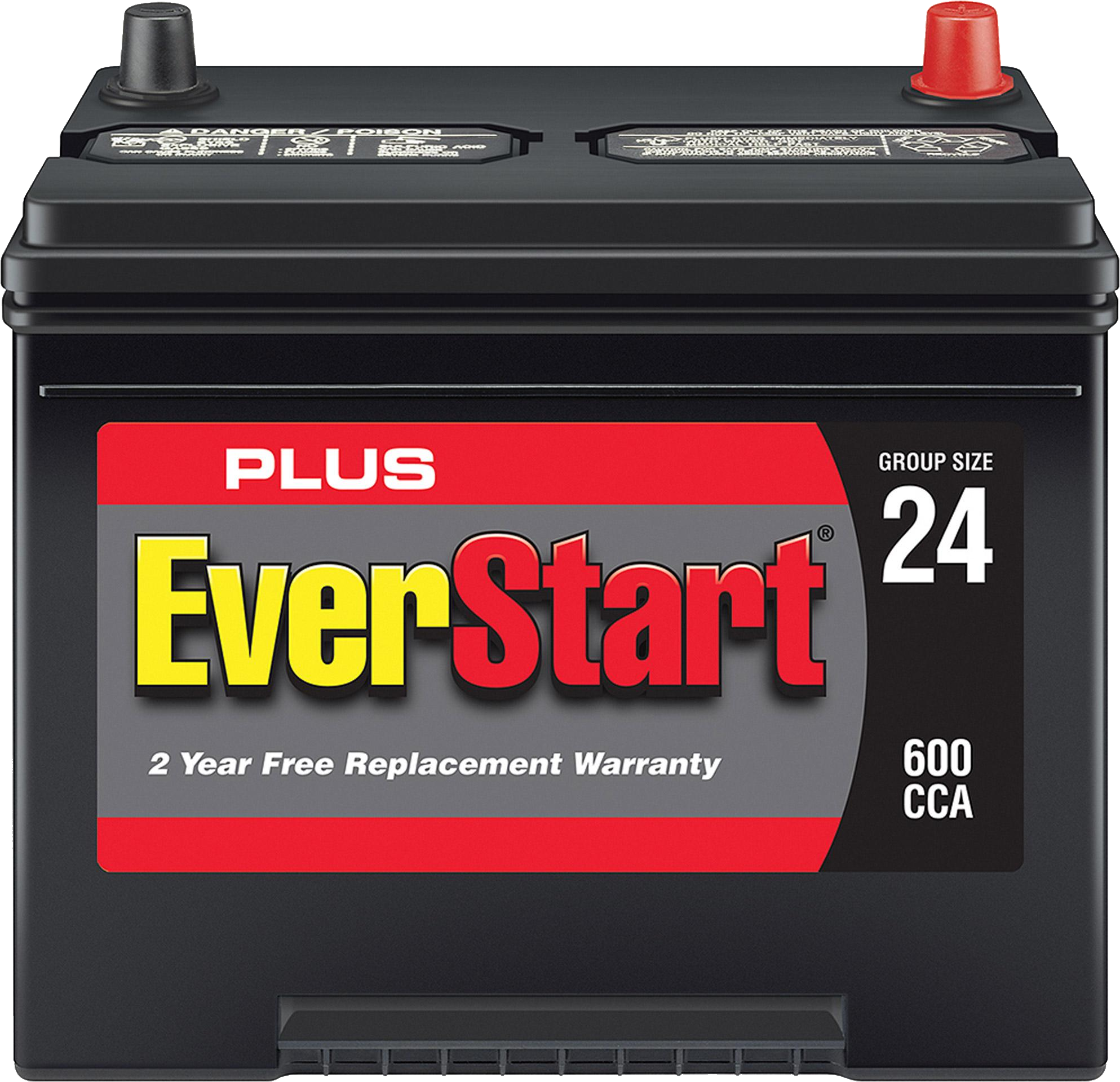 Automotive Battery PNG Image.