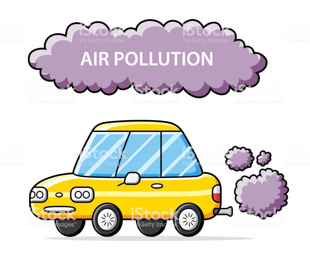 Car Fumes Clipart.