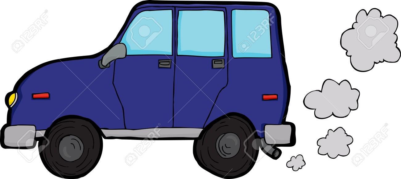 Car Exhaust Smoke Clipart.