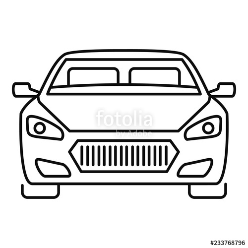 Collection of Car front clipart.