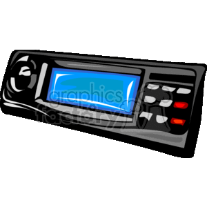 Car Stereo Clipart & Clip Art Images #28401.