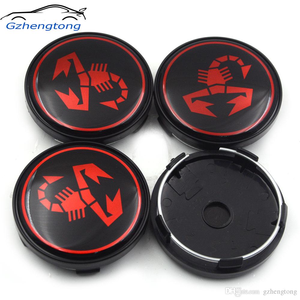 Gzhengtong 60mm 3D Scorpion Car Wheel Center Cap Car Rim Hub Cap For Fiat  500 Punto Bravo Stilo Panda Abarth 500 Decal Logos Cars Brands Logos For  Car.