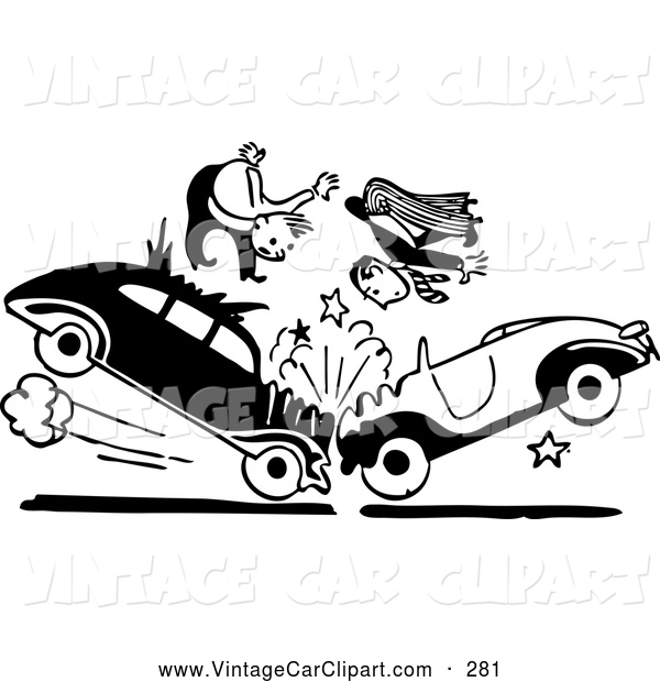 Car Crash Clipart Black And White.