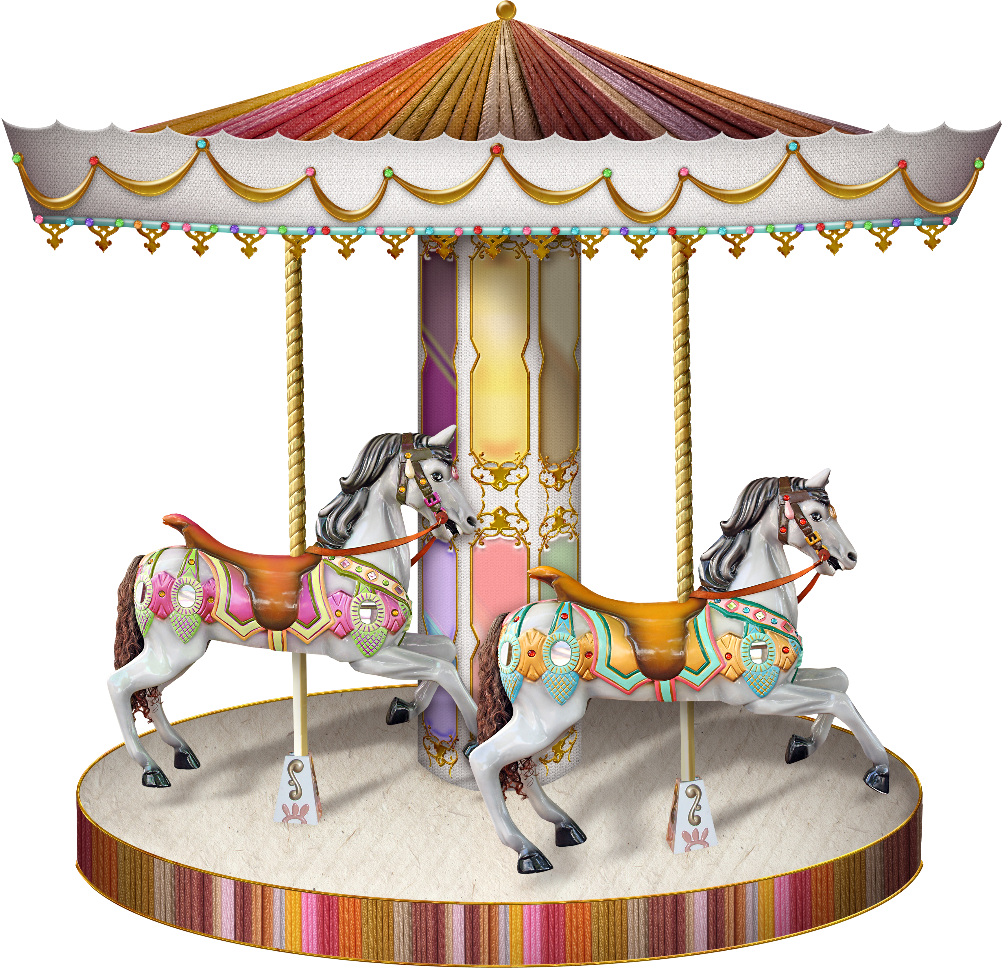 Carousel PNG images free download.