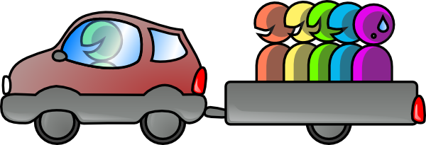 Carpool Clipart.