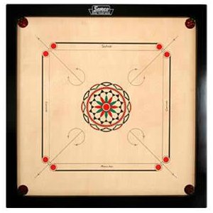 Carrom Game Clipart.