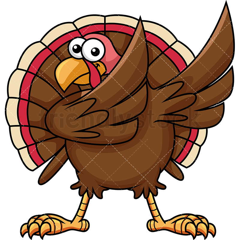 Turkey Cartoon Clipart.