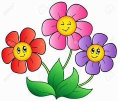 Flower Cartoon Clipart at GetDrawings.com.