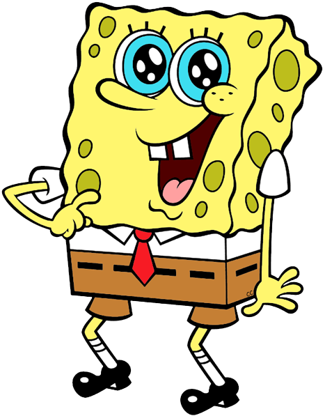 Spongebob Squarepants Clip Art.