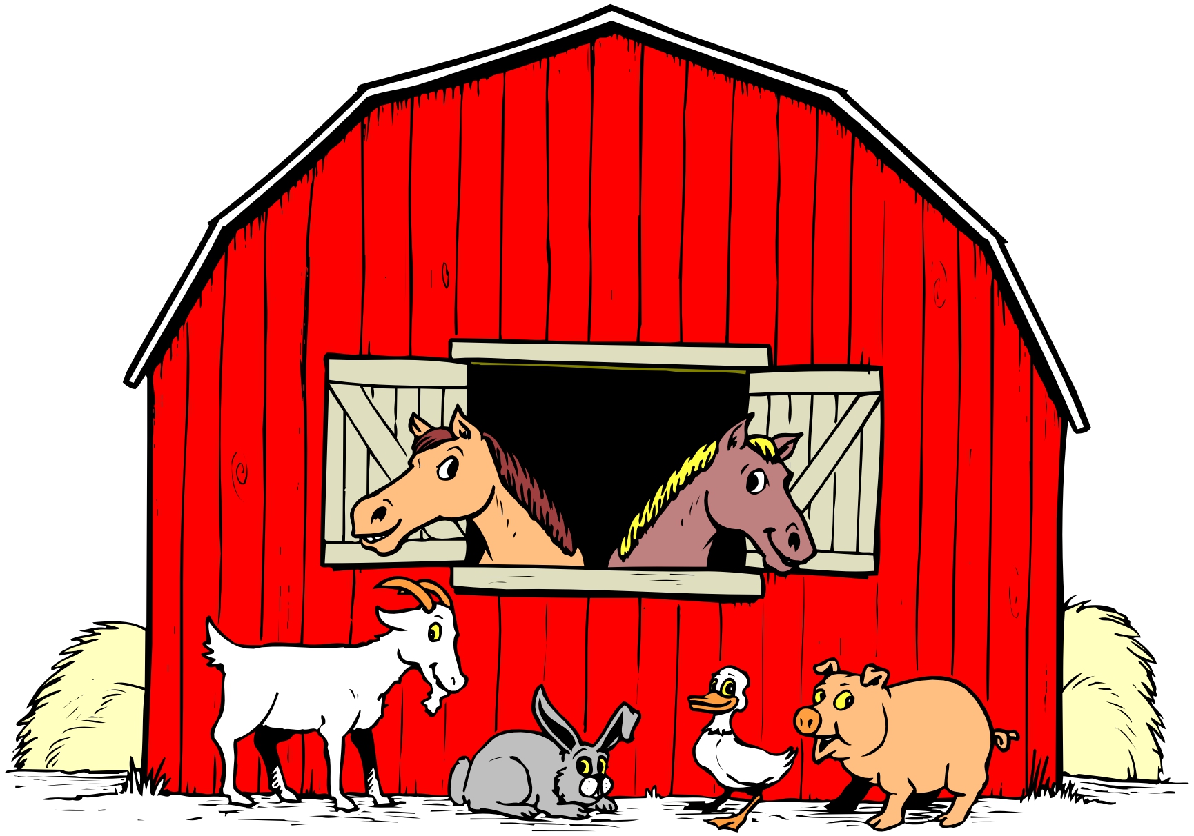 Free Pictures Of Cartoon Farm Animals, Download Free Clip.