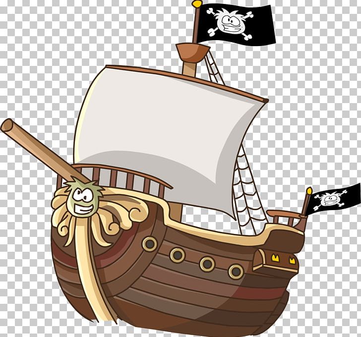 Cartoon Ship Piracy PNG, Clipart, Caravel, Carrack, Cartoon.