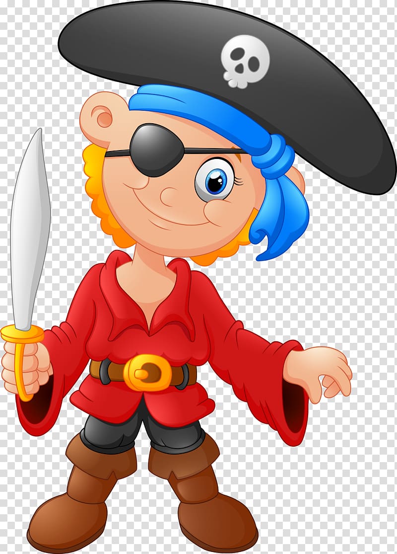 Piracy , Cartoon pirates transparent background PNG clipart.