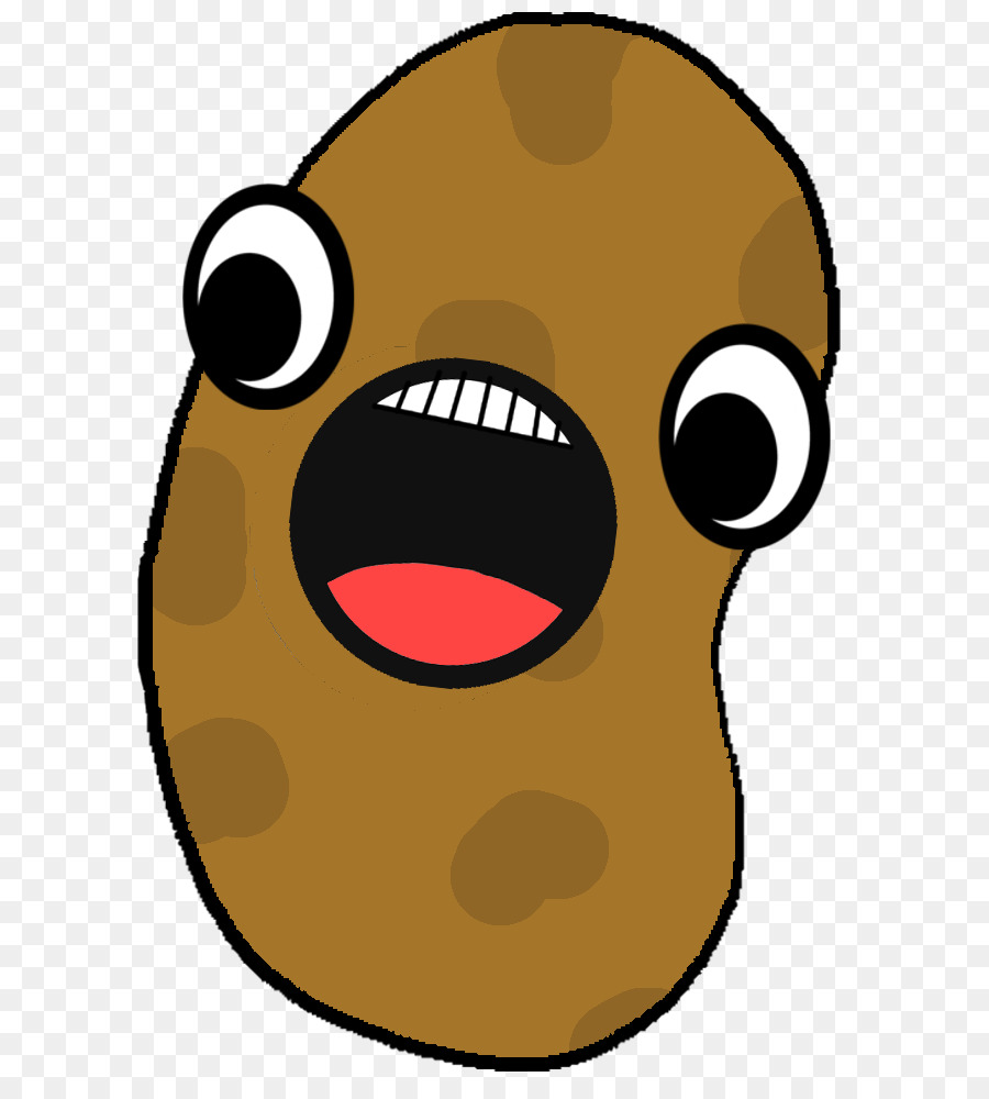 Potato Cartoon clipart.