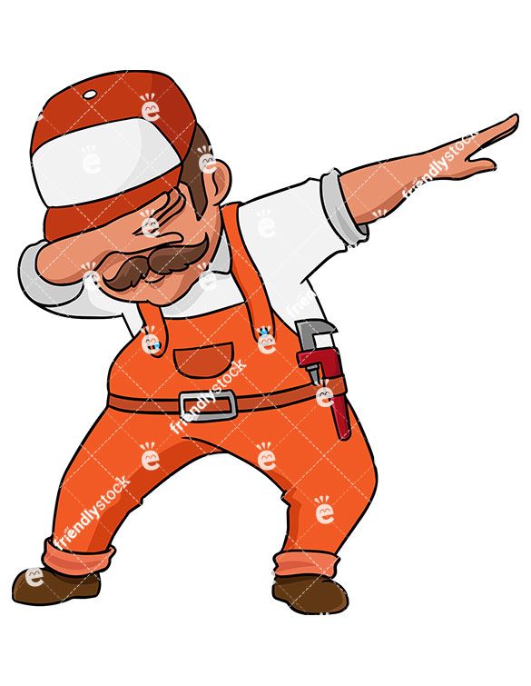 Dabbing Plumber in 2019.