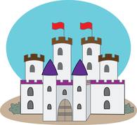 Free Castles Clipart.