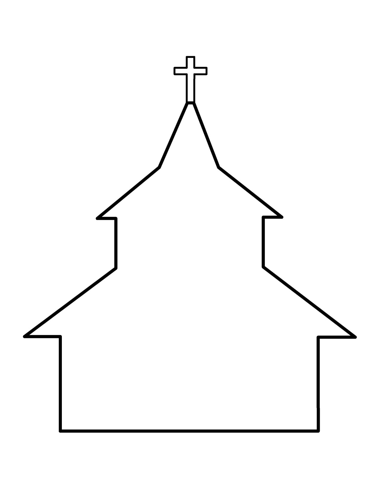 Church Steeple Clip Art Black And White.