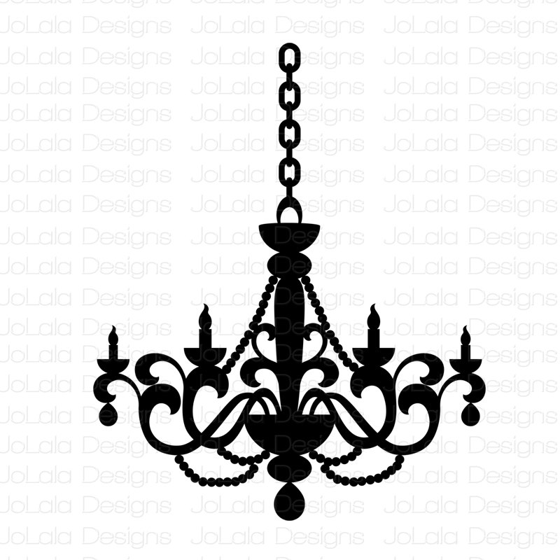 Chandelier clipart.