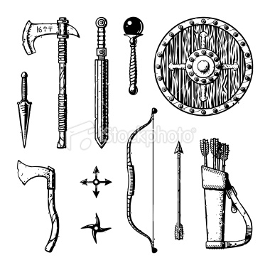 clipart for D&D character sheets.