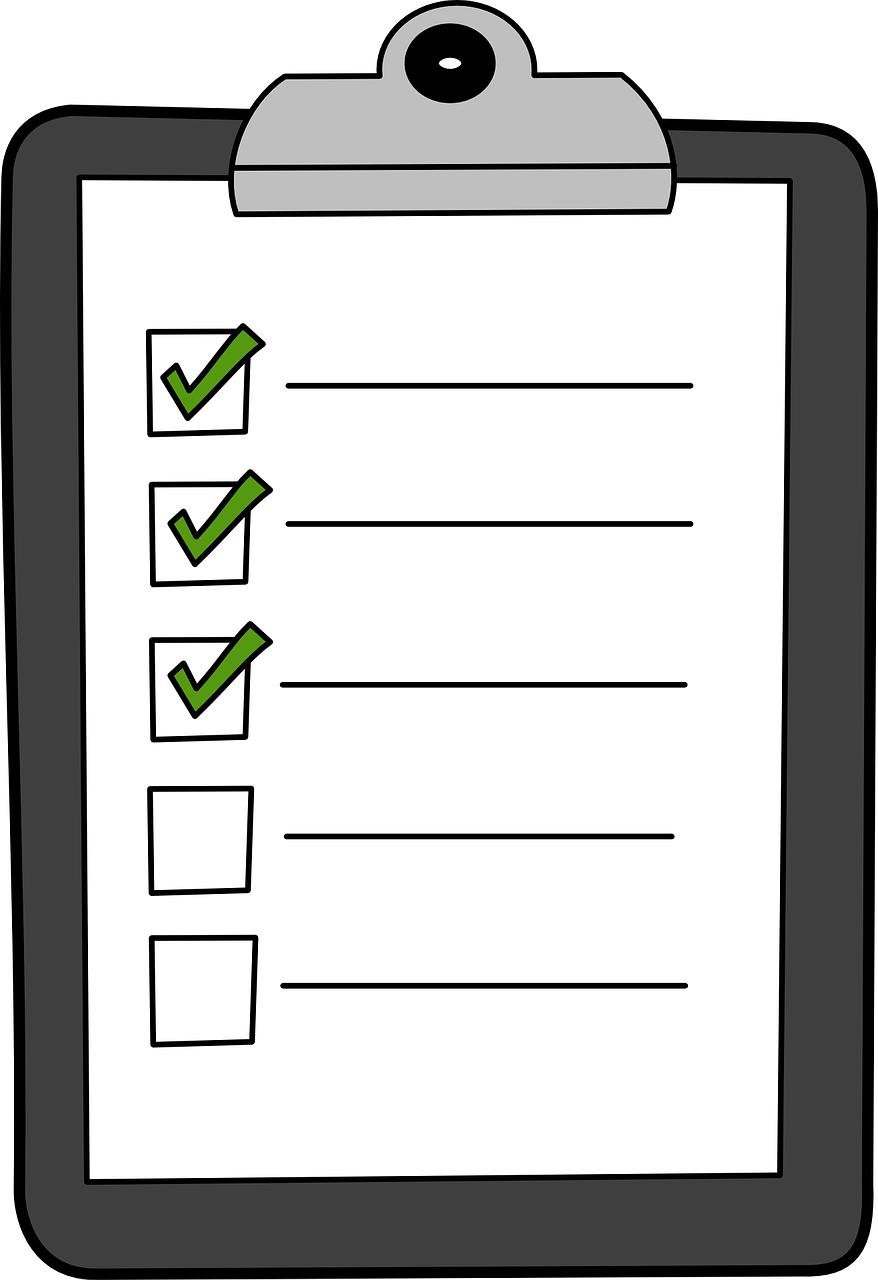 Checklist Clipart clipart.